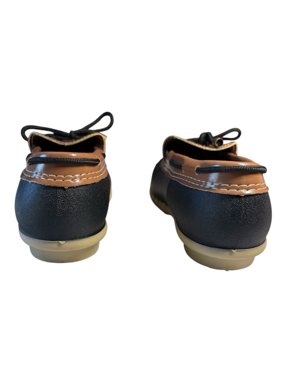 Waterproof Loafer Duck Shoes. Size 6. Black and brown. - Picture 10 of 11